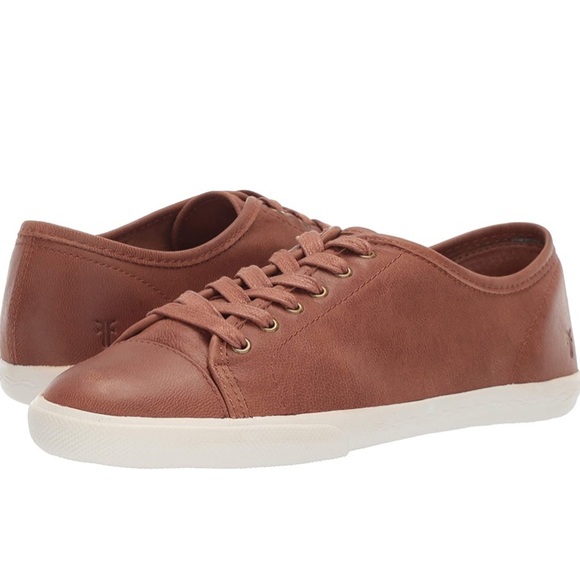 Frye Shoes - Frye Mindy Low Top Leather Sneaker